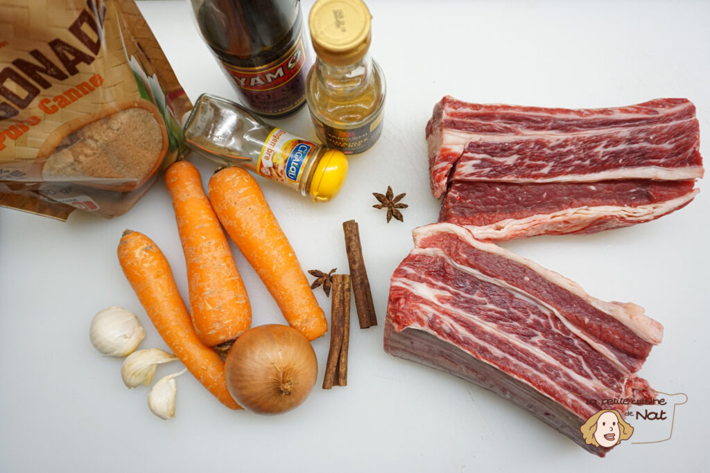 Plat de côte de bœuf à l’asiatique à la mijoteuse électrique recettes plat de côte de boeuf à l'asiatique